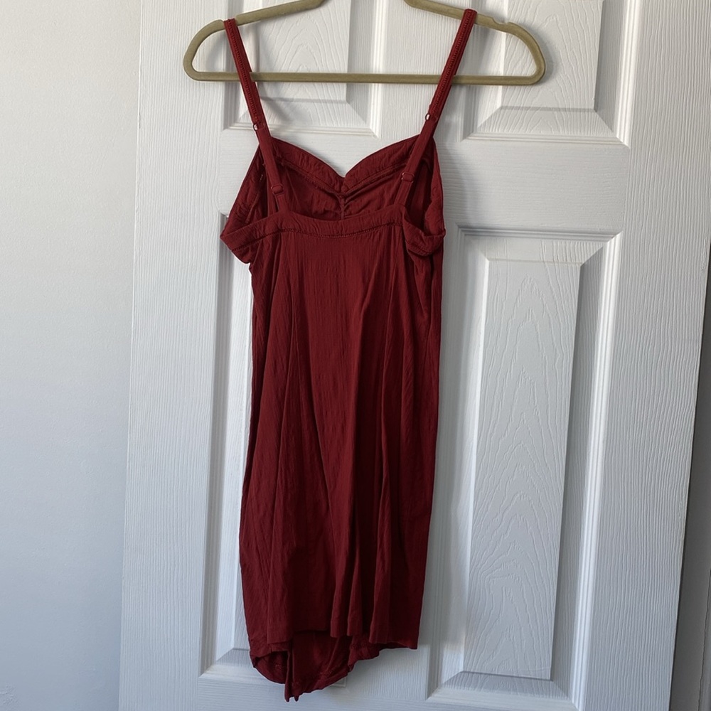 Free People Monroe Mini Dress in Rust - Picture 8 of 10
